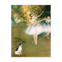 Rat Terrier - Two Dancers postcards
