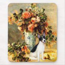 Rat Terrier - Vase Mouse Mat