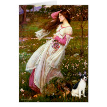 Rat Terrier - Windflowers cards