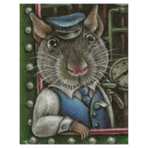 Rat the engine driver letterhead template