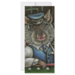 Rat the engine driver custom rack card