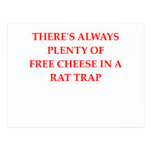 rat trap post card