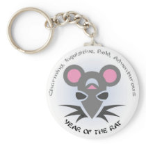 Rat Year Keychain