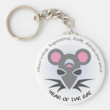Rat Year Keychain