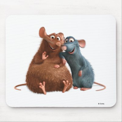 Ratatouille - Emile and Remy Disney mousepads