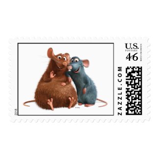 Ratatouille - Emile and Remy Disney stamp
