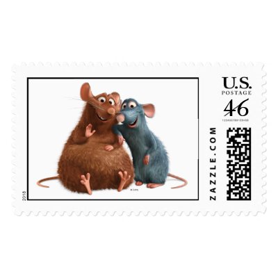 Ratatouille - Emile and Remy Disney postage