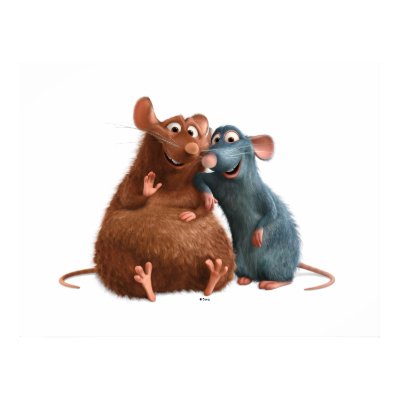 Ratatouille - Emile and Remy Disney print