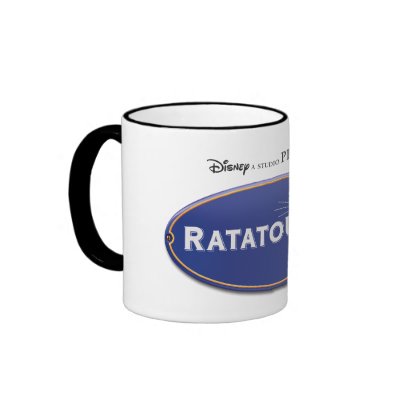 Ratatouille Logo Disney mugs
