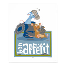 Ratatouille Mouse and Rat Disney posters
