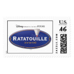 Ratatouille Movie logo Design Disney postage