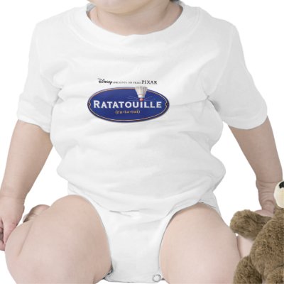 Ratatouille Movie logo Design Disney t-shirts