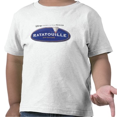 Ratatouille Movie logo Design Disney t-shirts
