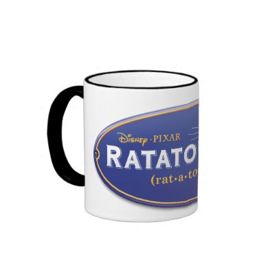 Ratatouille Movie Logo Disney mugs