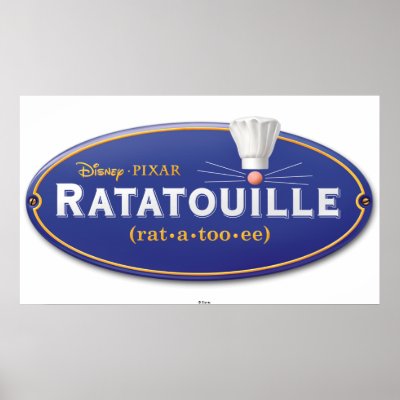 Ratatouille Movie Logo Disney posters