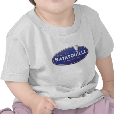Ratatouille Movie Logo Disney t-shirts