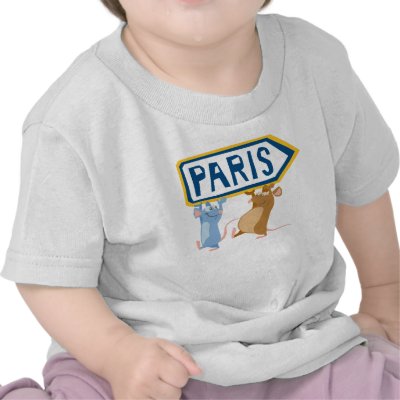 Ratatouille Remy and Emile Disney t-shirts