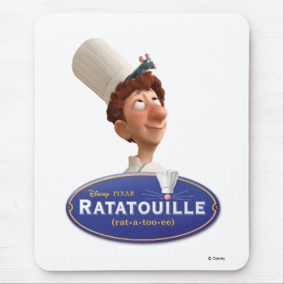 Ratatouille Remy Design Disney mousepads
