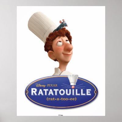 Ratatouille Remy Design Disney posters