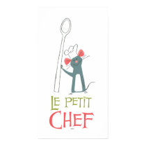 Ratatouille Remy vintage standing with spoon posters