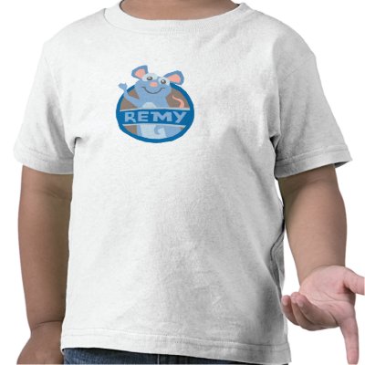 Ratatouille Remy waving Disney t-shirts