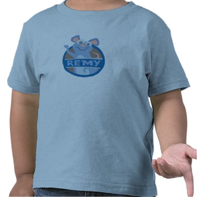 Ratatouille Remy waving Disney t-shirts
