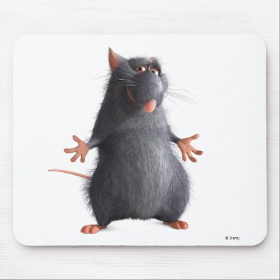 Ratatouille Remy's father Disney mousepads