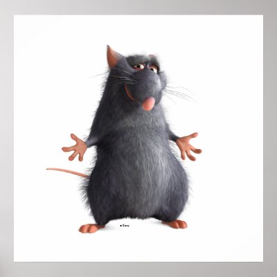 Ratatouille Remy's father Disney posters