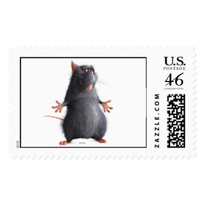 Ratatouille Remy's father Disney stamps