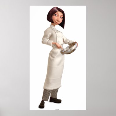 Ratatouille's Colette Chef Disney posters