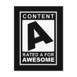 Rated A For Awesome