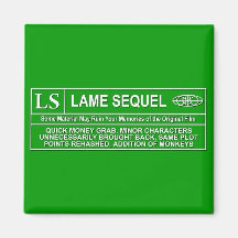 Rated LS Fridge Magnet