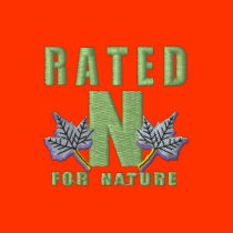 RATED N FOR NATURE embroidered shirts