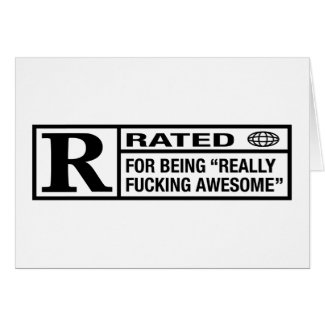 Rated R for being awesome