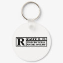 Rated R for being awesome keychains
