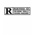 Rated R for being awesome t-shirts