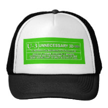 Rated U-3 Mesh Hat
