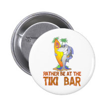 RATHER be at the Tiki bar SHARK Buttons