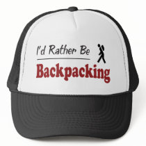 Rather Be Backpacking Trucker Hat