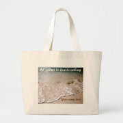 Rather be Beachcombing Personalized tote bag