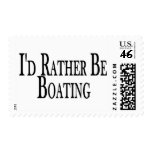 Rather Be Boating Postage Stamps