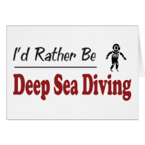 Rather Be Deep Sea Diving cards by busybees Rather Be Deep Sea Diving cards