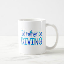 Rather be Diving Mug