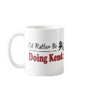 Rather Be Doing Kendo mugs