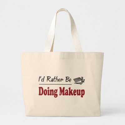 makeup tote. Rather Be Doing Makeup Tote