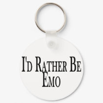 Rather Be Emo keychains