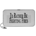 Rather Be Fighting Fires Notebook Speakers
