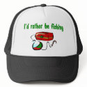 Rather Be Fishing Hat by teestyles Rather Be Fishing Hat