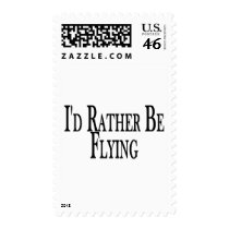 Rather Be Flying Stamp