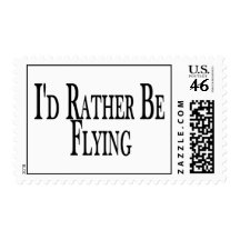 Rather Be Flying Postage